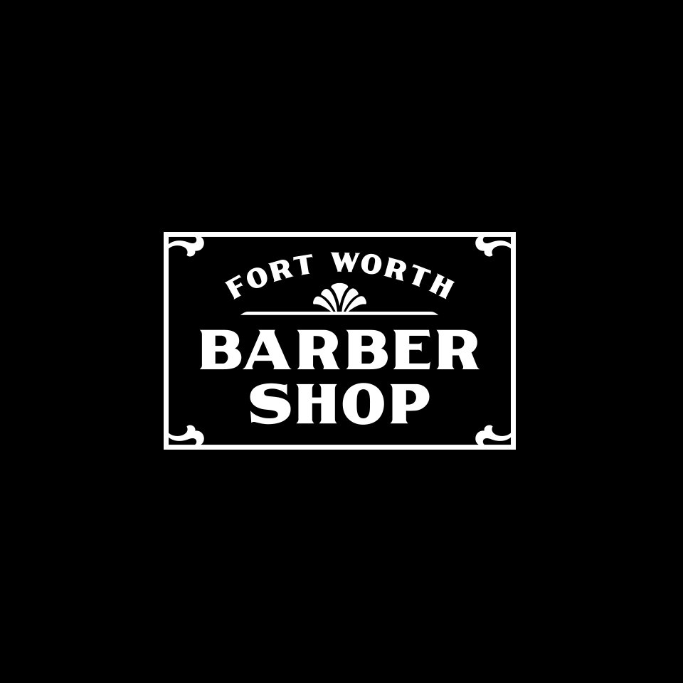 Fort Worth Barber Shop Logo
