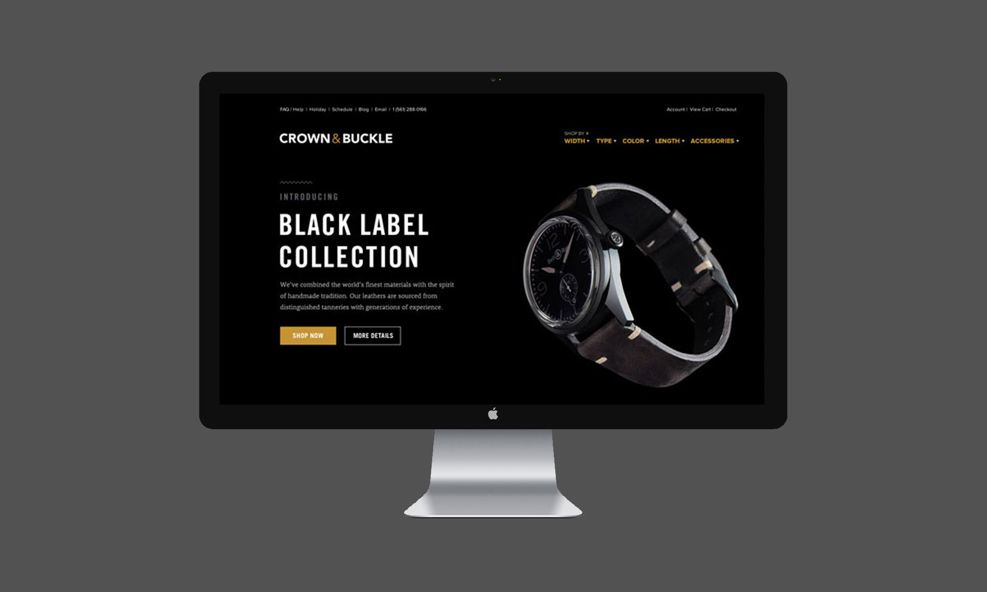 crown and buckle branding