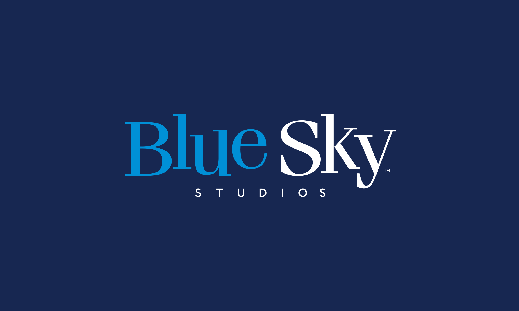 blue sky studios branding by motto