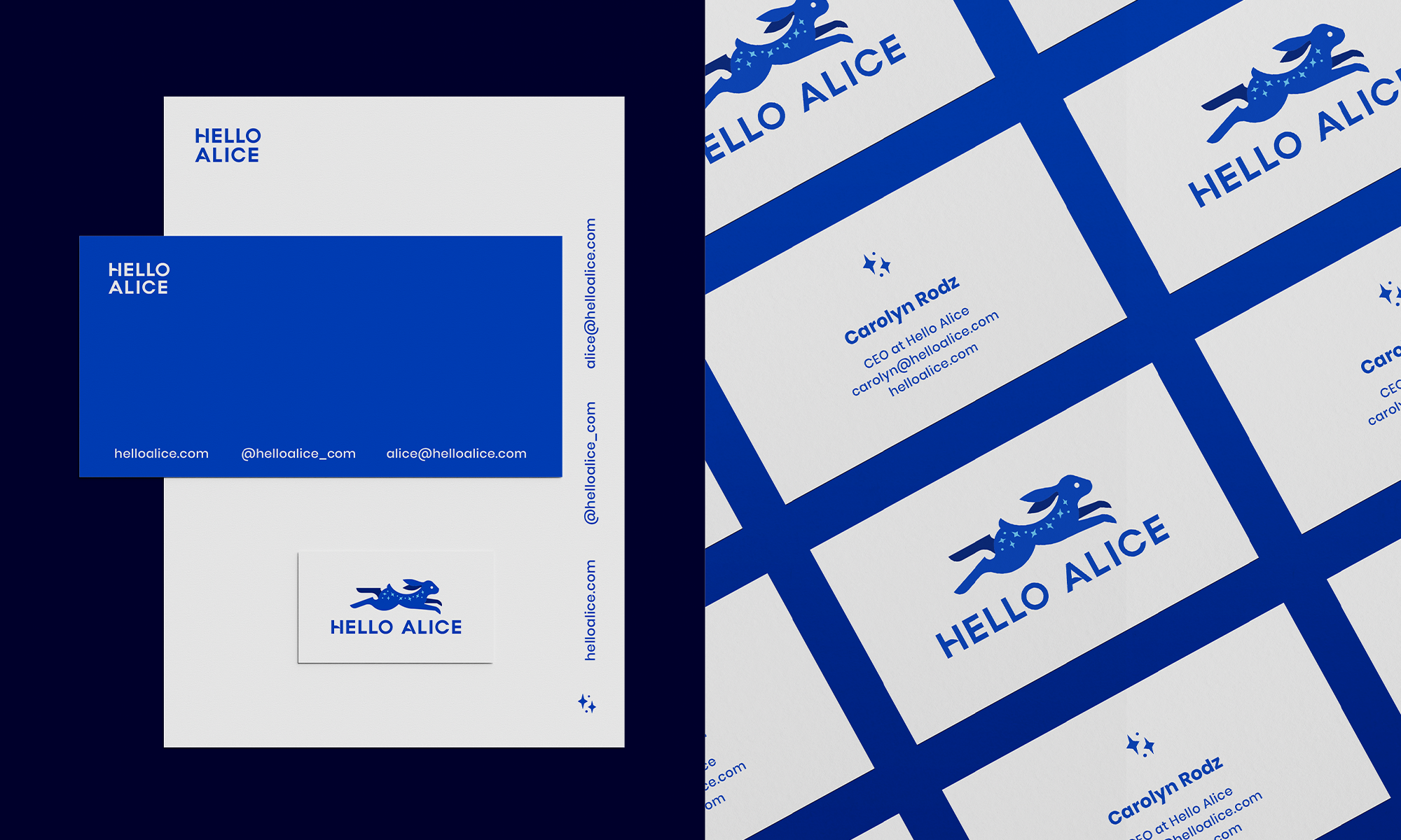 hello alice branding by motto