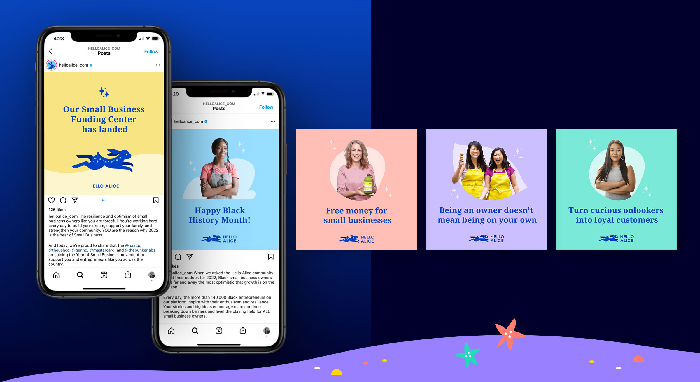 hello alice branding