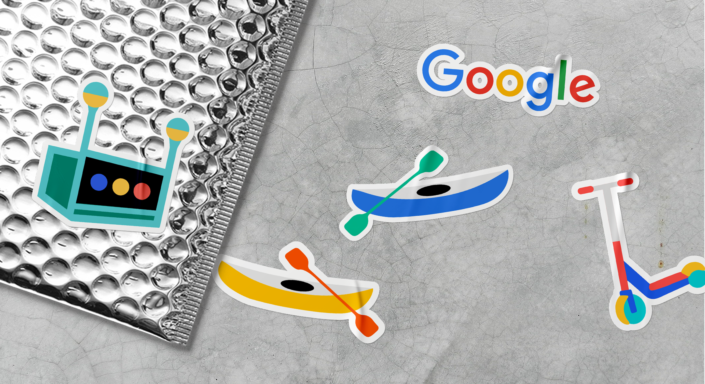 google postcard from series by motto