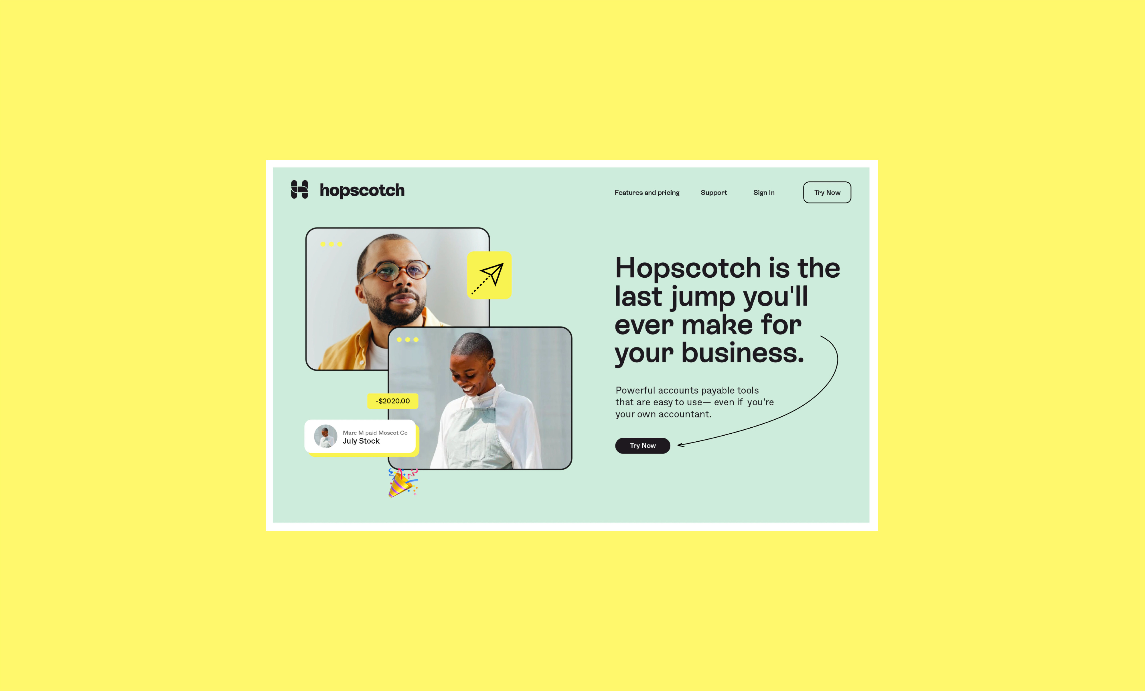 branding motto hopscotch