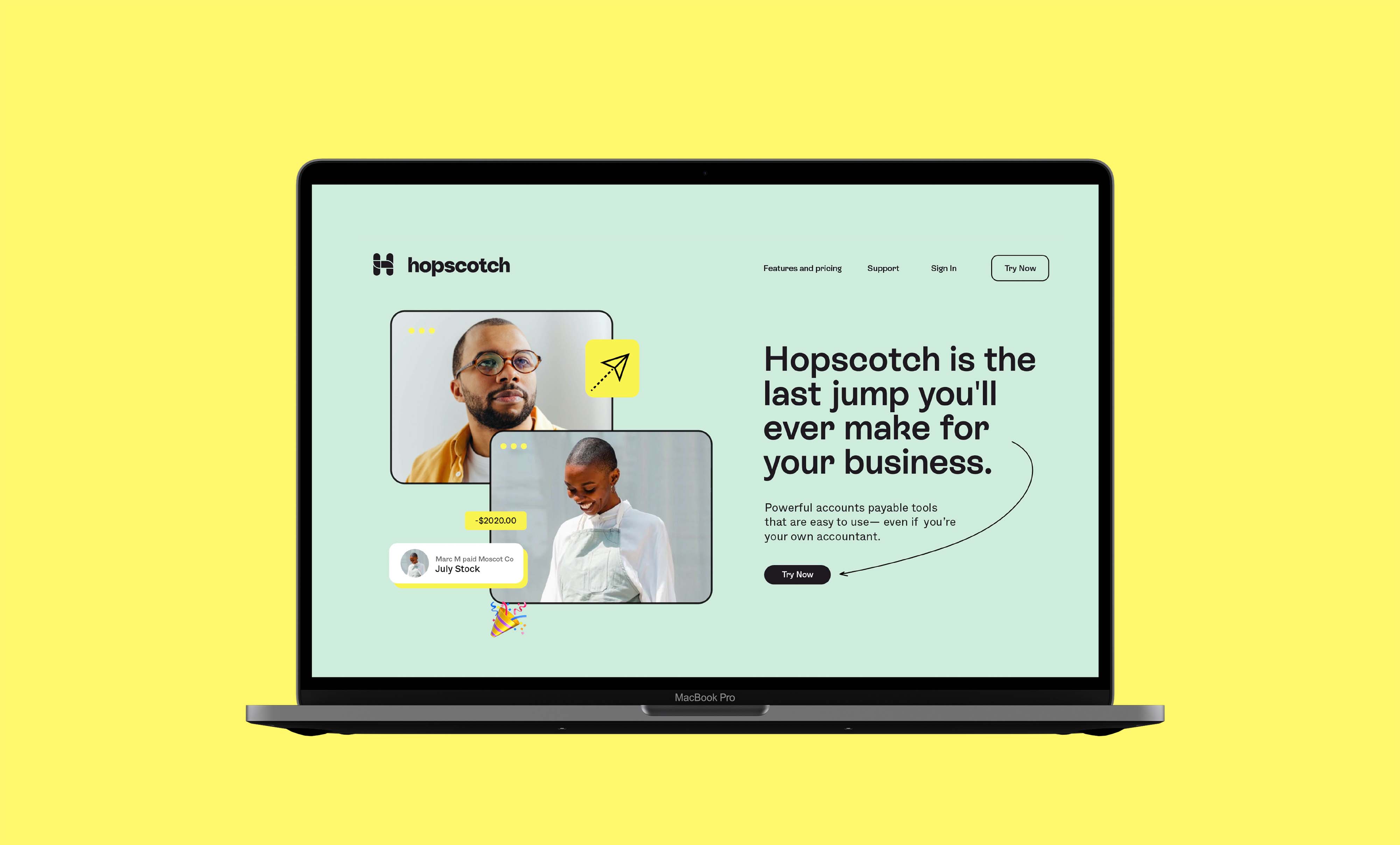 branding motto hopscotch