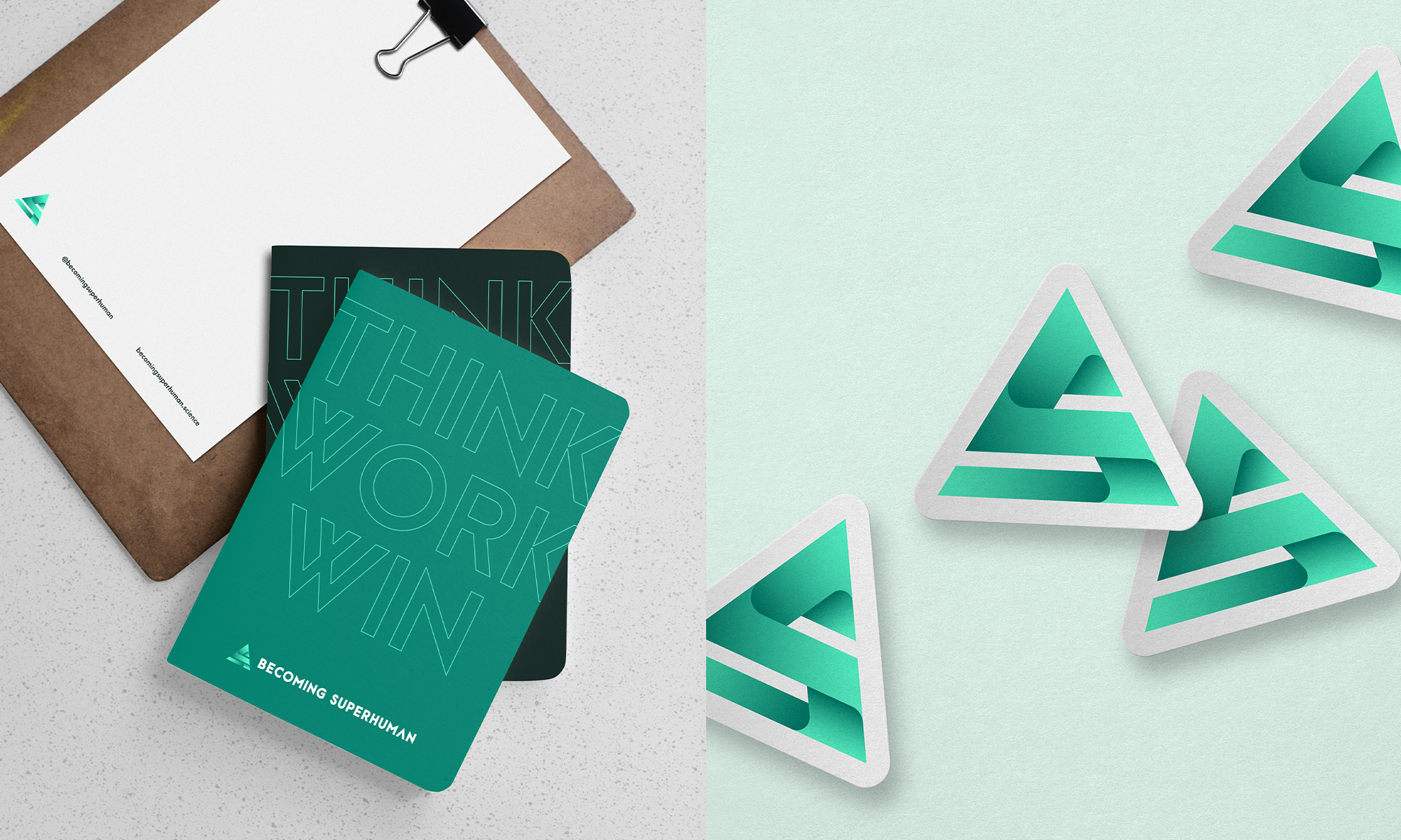 becoming superhuman brand identity