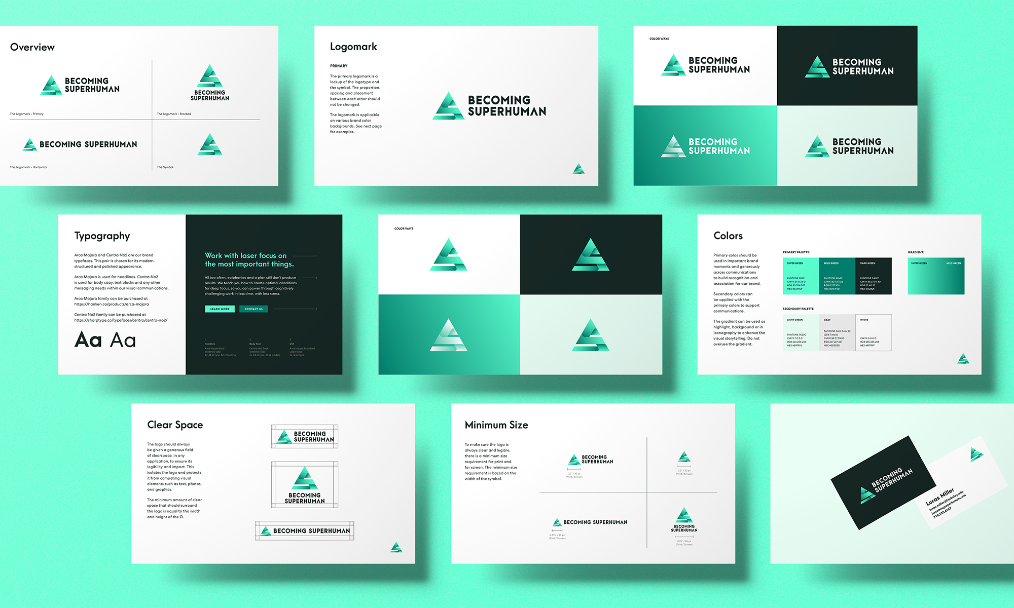 becoming superhuman brand identity