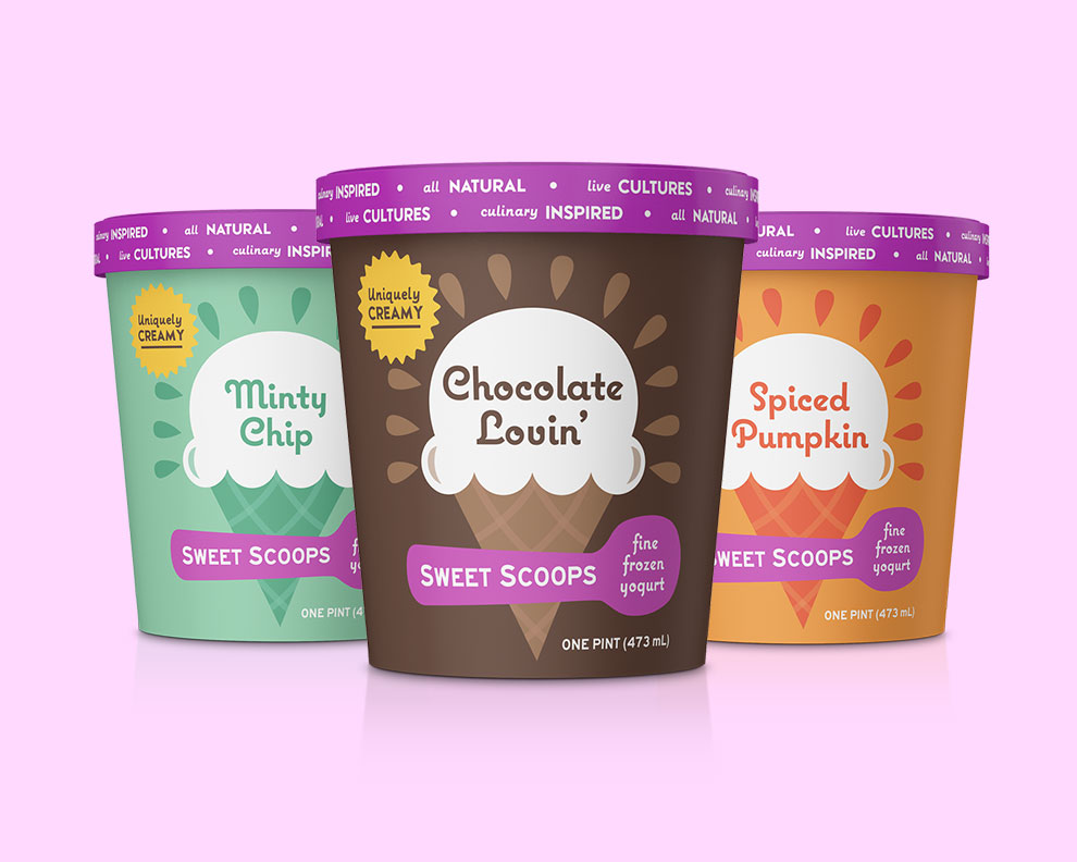 Sweet Scoops Branding by Motto