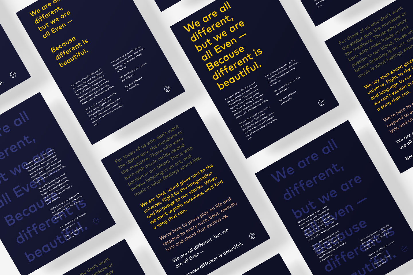 Even Manifesto Poster by Motto