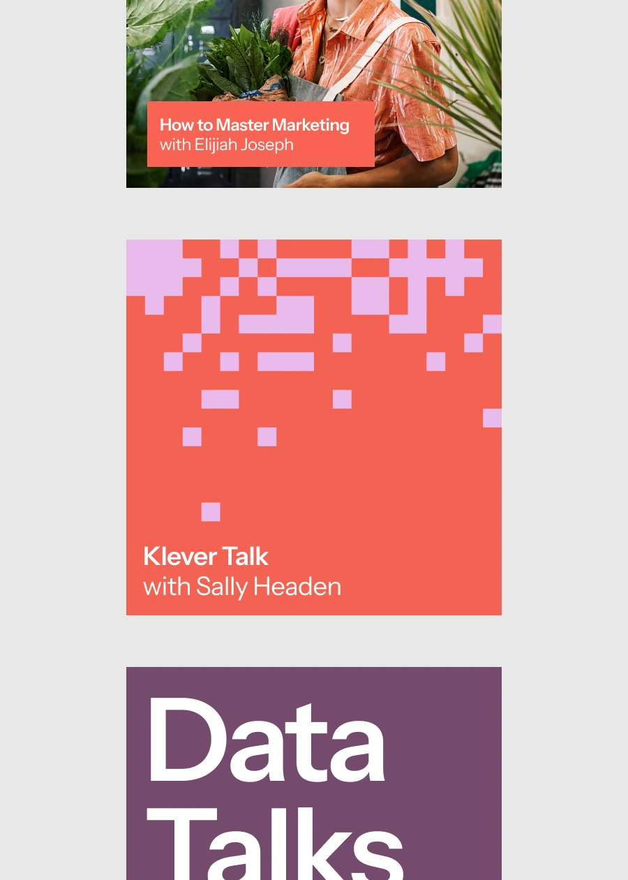 Klaviyo Podcast design