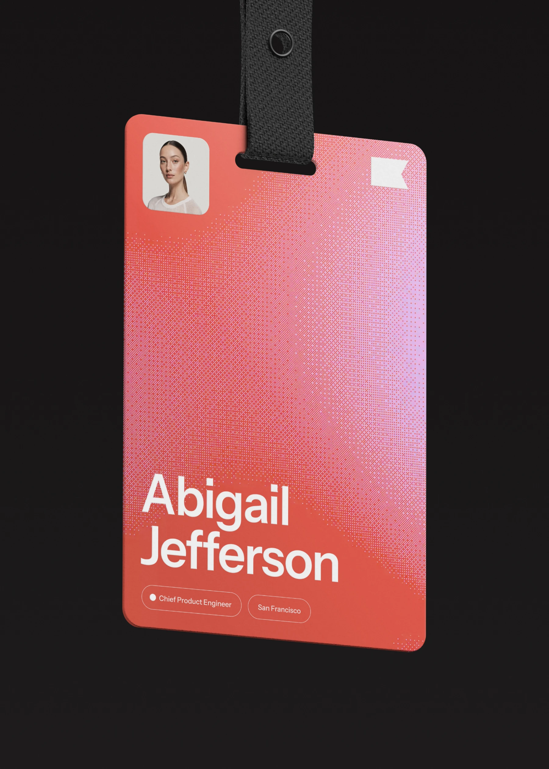 Klaviyo staff ID badge