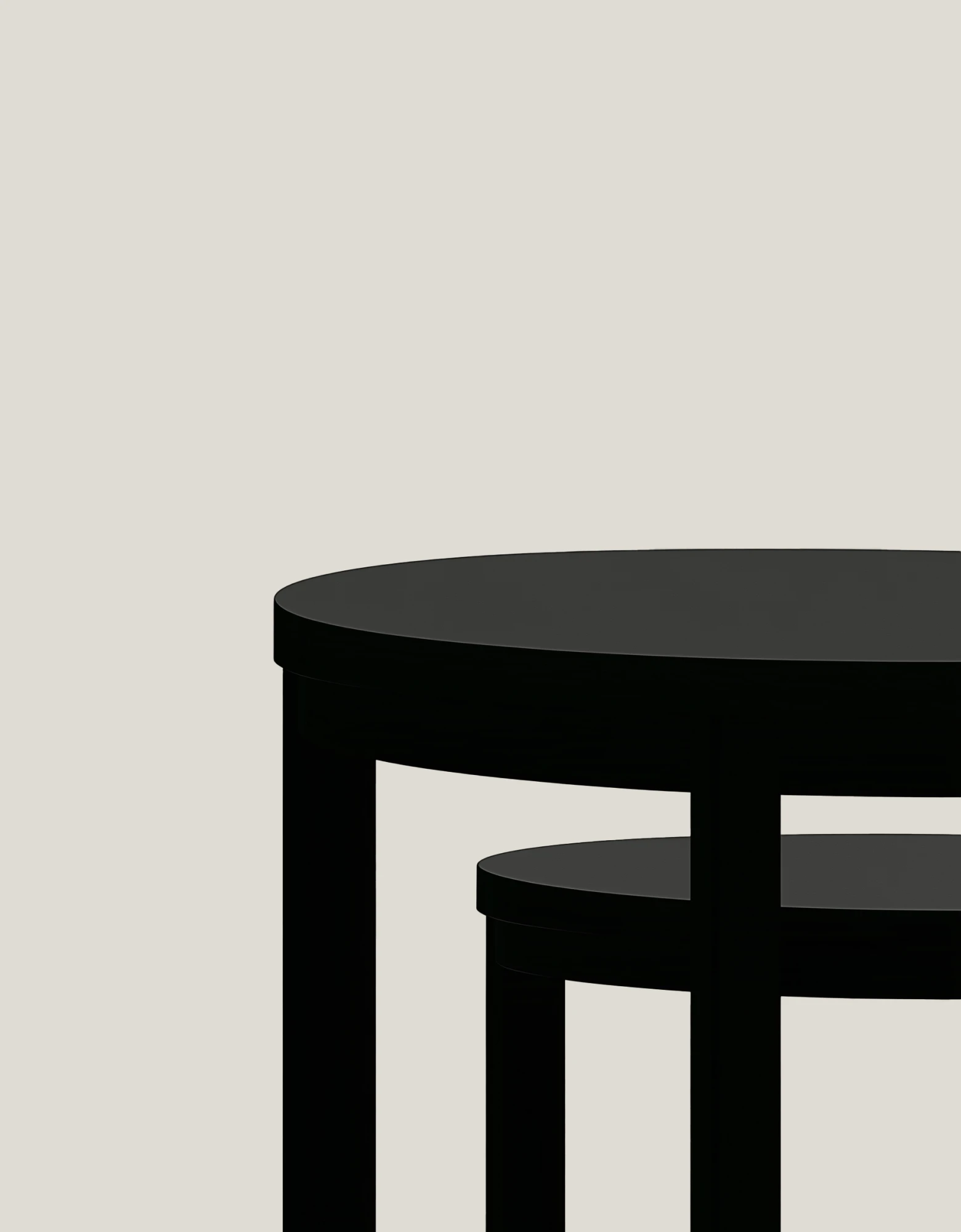 AI tables silhouette for Attend.